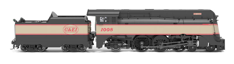 Broadway Limited Imports C&NW 4-6-2 C&EI #1008, "Dixie Flagler" Passenger Scheme, Fantasy Scheme, Paragon4 Sound/DC/DCC, HO Scale