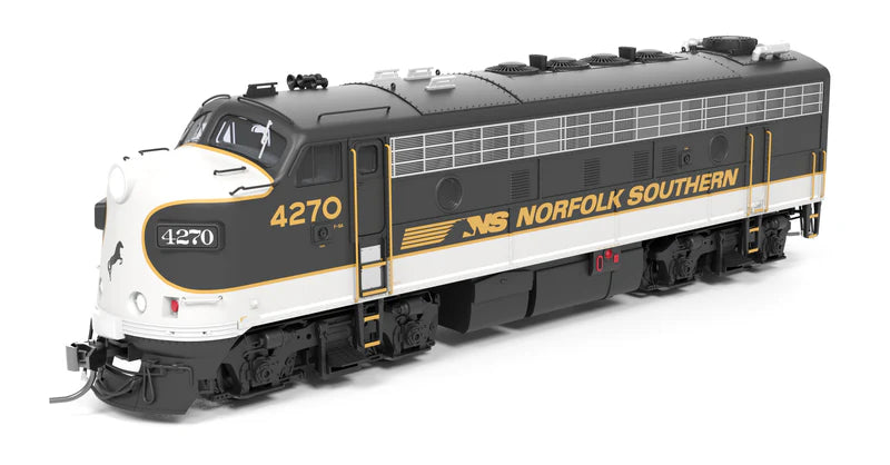 Broadway Limited EMD F9/F7 A/B - Norfolk Southern NS #4270/4275 - Tuxedo Scheme - Paragon4 Sound/DC/DCC - Unpowered B - HO Scale