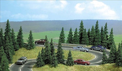 Busch (9711) | Flexible Self-Adhesive Paved 2-Lane Curve  | HO Scale