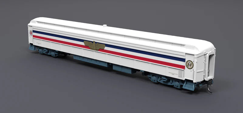 Broadway Limited Imports (9733) • 80' Passenger Coach w/ Lights • 1947 Freedom Train • 1947-1949 w/ Eagle • HO Scale