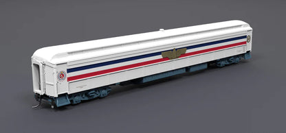 Broadway Limited Imports (9733) • 80' Passenger Coach w/ Lights • 1947 Freedom Train • 1947-1949 w/ Eagle • HO Scale