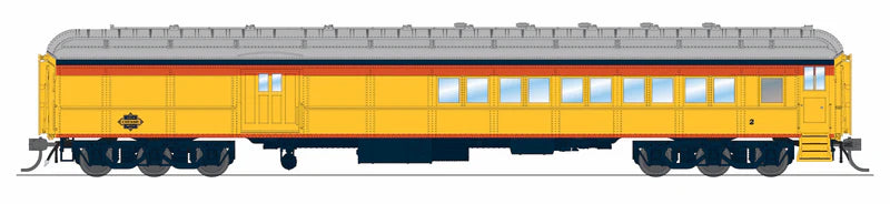 Broadway Limited Imports - Heavyweight 5-Car Passenger Set - Chessie Steam Special (2, 5, 6, 7, 18) - HO Scale