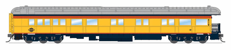 Broadway Limited Imports - Heavyweight 5-Car Passenger Set - Chessie Steam Special (2, 5, 6, 7, 18) - HO Scale