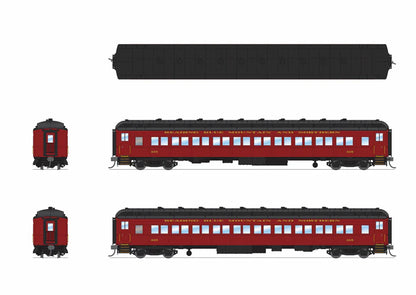 Broadway Limited Imports - Heavyweight 5-Car Passenger Set - RBMN - HO Scale