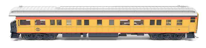 Broadway Limited Imports (9722) • Business Car w/ Lights • Chessie Steam Special Car #18 • HO Scale