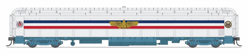 Broadway Limited Imports (9733) • 80' Passenger Coach w/ Lights • 1947 Freedom Train • 1947-1949 w/ Eagle • HO Scale