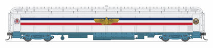 Broadway Limited Imports (9733) • 80' Passenger Coach w/ Lights • 1947 Freedom Train • 1947-1949 w/ Eagle • HO Scale