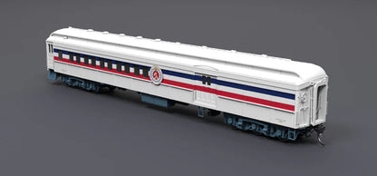 Broadway Limited Imports (9740) • Baggage-Combine Car w/ Lights • 1947 Freedom Train #1896 • 1947-1949 • HO Scale