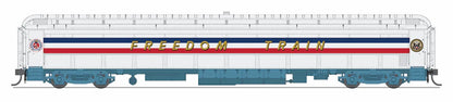 Broadway Limited Imports (9734) • 80' Passenger Coach w/ Lights • 1947 Freedom Train • 1947-1949 • HO Scale