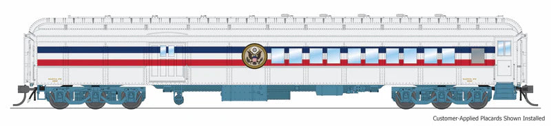 Broadway Limited Imports (9740) • Baggage-Combine Car w/ Lights • 1947 Freedom Train #1896 • 1947-1949 • HO Scale