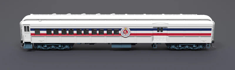 Broadway Limited Imports (9740) • Baggage-Combine Car w/ Lights • 1947 Freedom Train #1896 • 1947-1949 • HO Scale