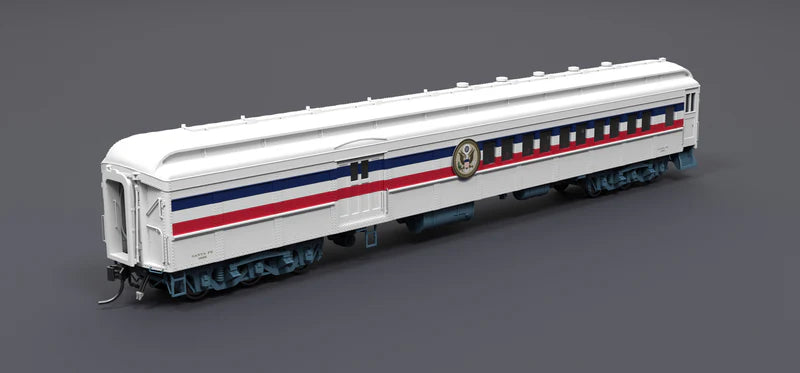 Broadway Limited Imports (9740) • Baggage-Combine Car w/ Lights • 1947 Freedom Train #1896 • 1947-1949 • HO Scale