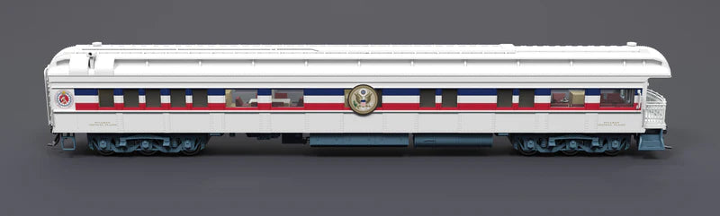 Broadway Limited Imports (9720) • Business Car w/ Lights • 1947 Freedom Train • 1947-1949 • HO Scale