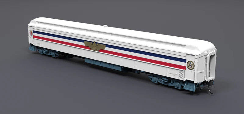 Broadway Limited Imports (9733) • 80' Passenger Coach w/ Lights • 1947 Freedom Train • 1947-1949 w/ Eagle • HO Scale