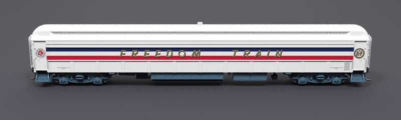 Broadway Limited Imports (9734) • 80' Passenger Coach w/ Lights • 1947 Freedom Train • 1947-1949 • HO Scale