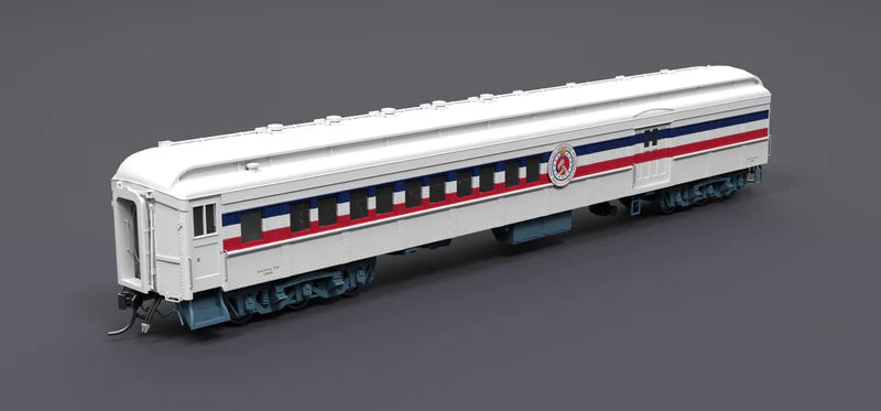 Broadway Limited Imports (9740) • Baggage-Combine Car w/ Lights • 1947 Freedom Train #1896 • 1947-1949 • HO Scale