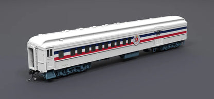 Broadway Limited Imports (9740) • Baggage-Combine Car w/ Lights • 1947 Freedom Train #1896 • 1947-1949 • HO Scale