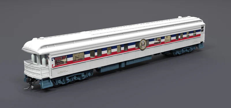 Broadway Limited Imports (9720) • Business Car w/ Lights • 1947 Freedom Train • 1947-1949 • HO Scale