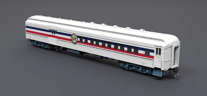 Broadway Limited Imports (9740) • Baggage-Combine Car w/ Lights • 1947 Freedom Train #1896 • 1947-1949 • HO Scale