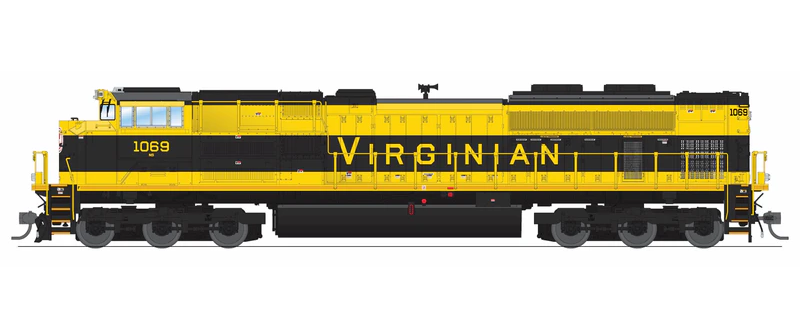 Broadway Limited Imports EMD SD70ACe (9783) | Norfolk Southern #1069 | Virginian Heritage | Paragon4 Sound/DC/DCC with Smoke (HobbyTyme Exclusive) | HO Scale