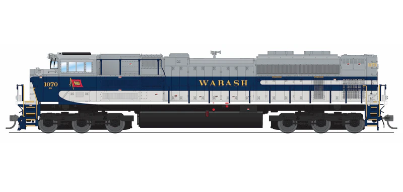 Broadway Limited Imports EMD SD70ACe (9784) | Norfolk Southern #1070 | Wabash Heritage | Paragon4 Sound/DC/DCC with Smoke (HobbyTyme Exclusive) | HO Scale