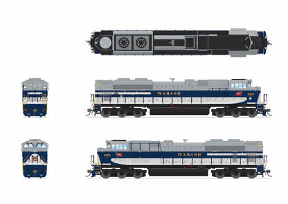 Broadway Limited Imports EMD SD70ACe (9784) | Norfolk Southern #1070 | Wabash Heritage | Paragon4 Sound/DC/DCC with Smoke (HobbyTyme Exclusive) | HO Scale