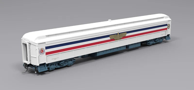 Broadway Limited Imports (9733) • 80' Passenger Coach w/ Lights • 1947 Freedom Train • 1947-1949 w/ Eagle • HO Scale