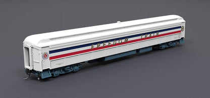 Broadway Limited Imports (9734) • 80' Passenger Coach w/ Lights • 1947 Freedom Train • 1947-1949 • HO Scale