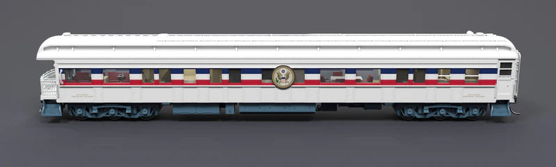 Broadway Limited Imports (9720) • Business Car w/ Lights • 1947 Freedom Train • 1947-1949 • HO Scale
