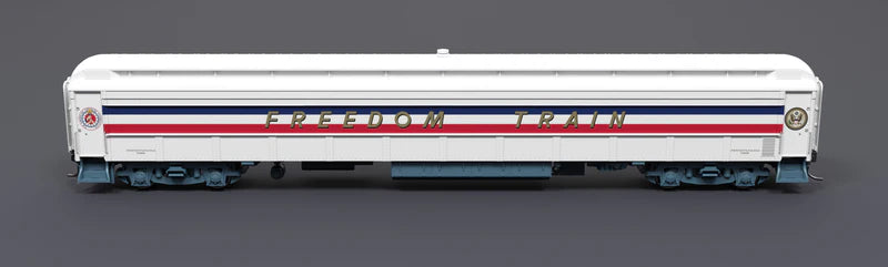 Broadway Limited Imports (9734) • 80' Passenger Coach w/ Lights • 1947 Freedom Train • 1947-1949 • HO Scale