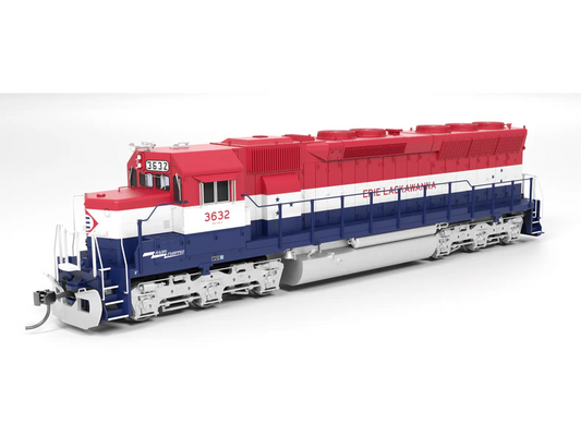 Broadway Limited Imports EMD SD45 | Erie Lackawanna EL #3632 | Bicentennial | Paragon4 Sound/DC/DCC | HO Scale