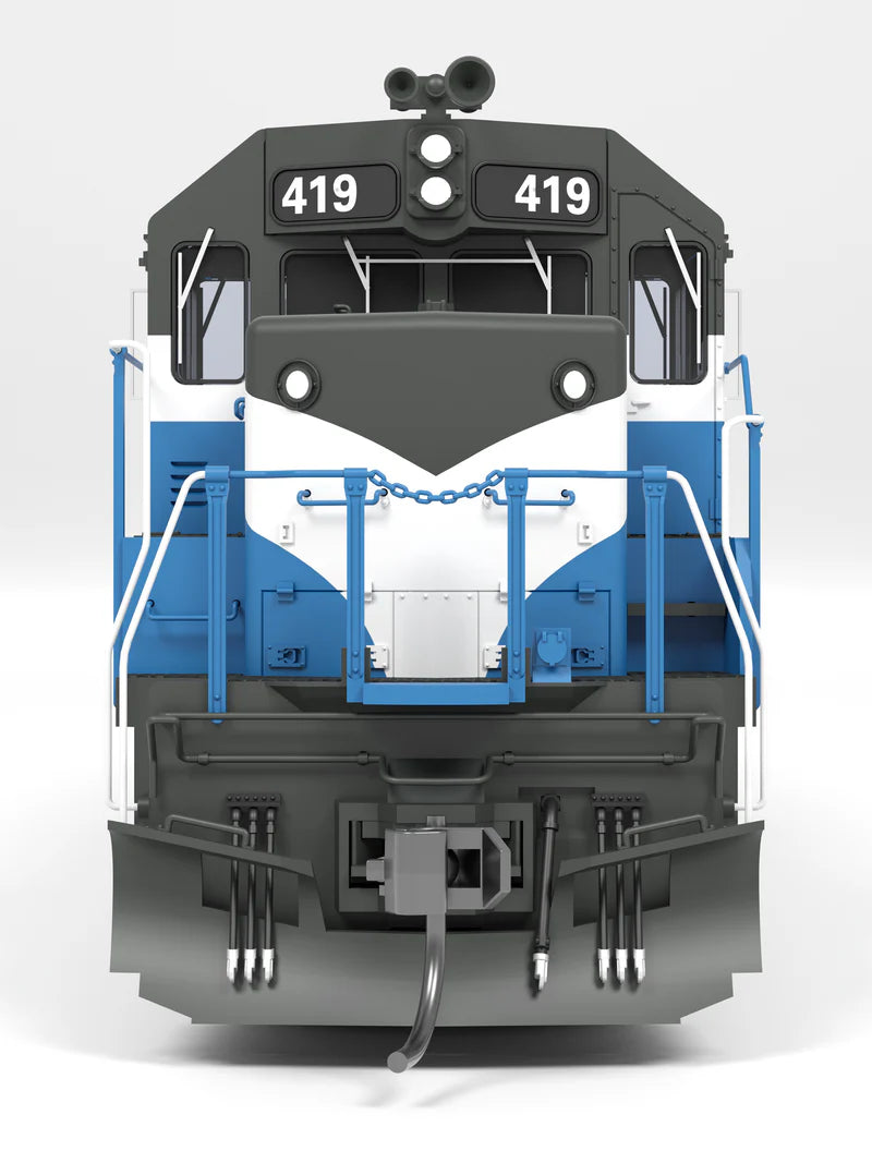 Broadway Limited Imports EMD SD45 | Great Northern #419 | Big Sky Blue | Paragon4 Sound/DC/DCC | HO Scale