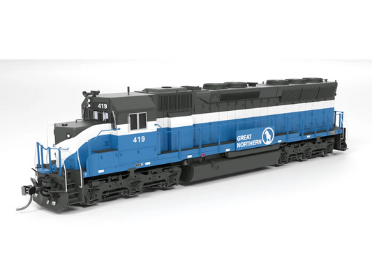 Broadway Limited Imports EMD SD45 | Great Northern #419 | Big Sky Blue | Paragon4 Sound/DC/DCC | HO Scale
