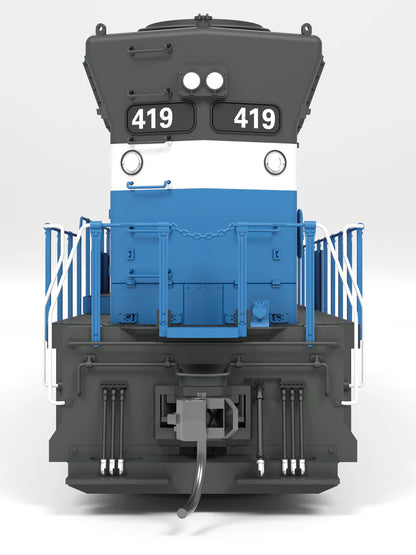 Broadway Limited Imports EMD SD45 | Great Northern #419 | Big Sky Blue | Paragon4 Sound/DC/DCC | HO Scale
