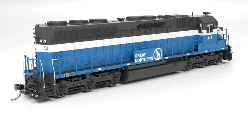 Broadway Limited Imports EMD SD45 | Great Northern #419 | Big Sky Blue | Paragon4 Sound/DC/DCC | HO Scale