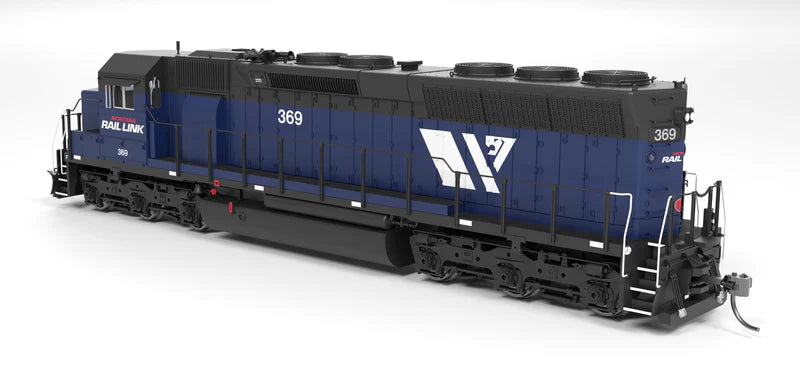 Broadway Limited Imports EMD SD45 - Montana Rail Link MRL #369 - Paragon4 Sound/DC/DCC - HO Scale