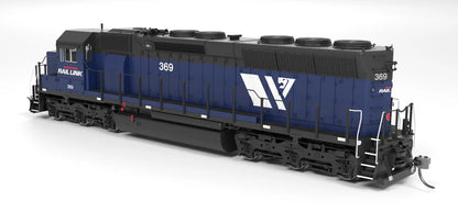 Broadway Limited Imports EMD SD45 - Montana Rail Link MRL #369 - Paragon4 Sound/DC/DCC - HO Scale