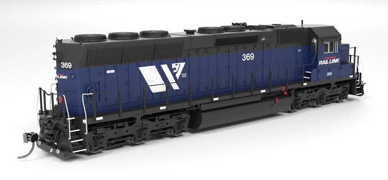 Broadway Limited Imports EMD SD45 - Montana Rail Link MRL #369 - Paragon4 Sound/DC/DCC - HO Scale