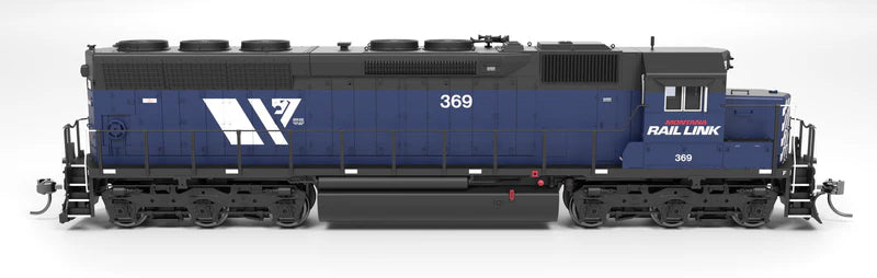 Broadway Limited Imports EMD SD45 - Montana Rail Link MRL #369 - Paragon4 Sound/DC/DCC - HO Scale