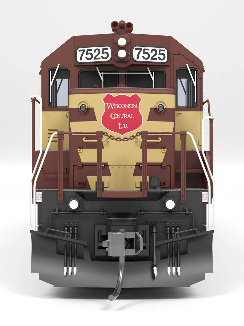 Broadway Limited Imports EMD SD45 - Wisconsin Central #7525 - Operation Lifesaver - Paragon4 Sound/DC/DCC - HO Scale