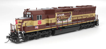 Broadway Limited Imports EMD SD45 - Wisconsin Central #7525 - Operation Lifesaver - Paragon4 Sound/DC/DCC - HO Scale