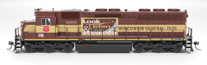 Broadway Limited Imports EMD SD45 - Wisconsin Central #7525 - Operation Lifesaver - Paragon4 Sound/DC/DCC - HO Scale