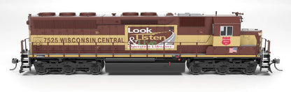 Broadway Limited Imports EMD SD45 - Wisconsin Central #7525 - Operation Lifesaver - Paragon4 Sound/DC/DCC - HO Scale