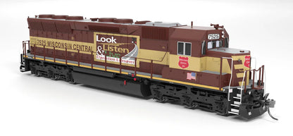 Broadway Limited Imports EMD SD45 - Wisconsin Central #7525 - Operation Lifesaver - Paragon4 Sound/DC/DCC - HO Scale