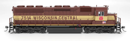Broadway Limited Imports EMD SD45 - Wisconsin Central #7514 - Paragon4 Sound/DC/DCC - HO Scale