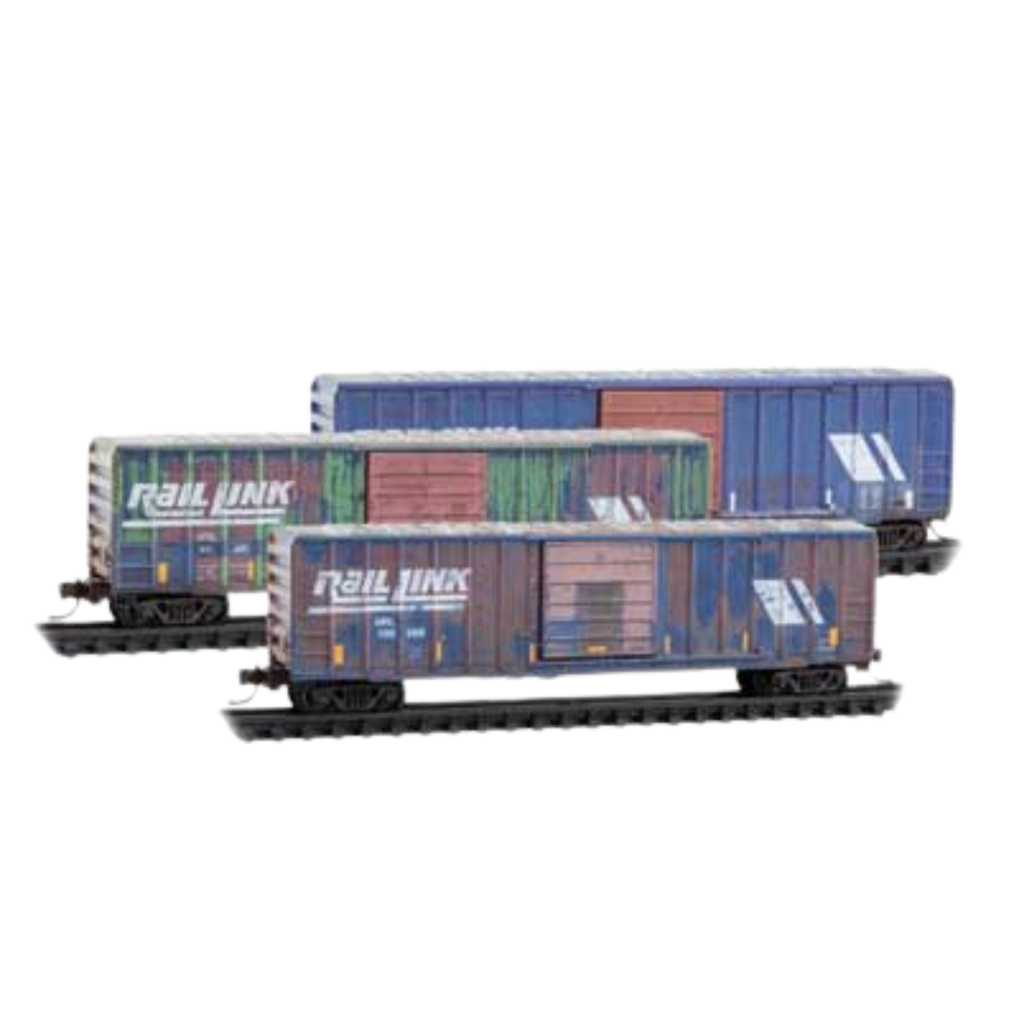 Micro-Trains 983105108 Montana Rail Link Weathered 50' Boxcar 3-Pack