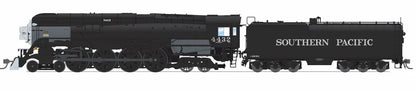 Broadway Limited Imports Southern Pacific GS-4 4-8-4 #4432 - Deskirted - Painted Black - No Trim on Pilot - Paragon4 - Sound/DC/DCC - Smoke - HO Scale