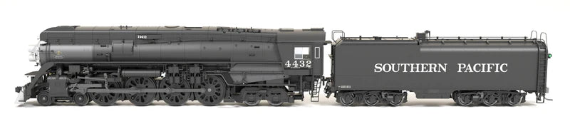 Broadway Limited Imports Southern Pacific GS-4 4-8-4 #4432 - Deskirted - Painted Black - No Trim on Pilot - Paragon4 - Sound/DC/DCC - Smoke - HO Scale