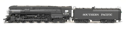 Broadway Limited Imports Southern Pacific GS-4 4-8-4 #4432 - Deskirted - Painted Black - No Trim on Pilot - Paragon4 - Sound/DC/DCC - Smoke - HO Scale