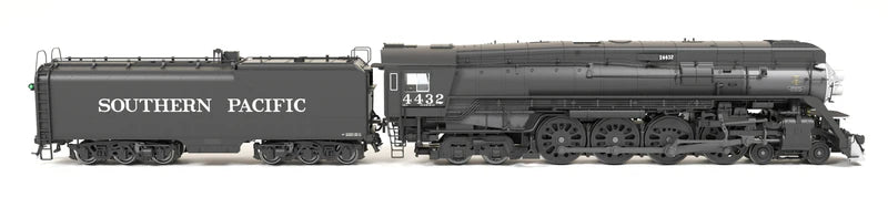 Broadway Limited Imports Southern Pacific GS-4 4-8-4 #4445 - Deskirted - Painted Black - No Trim on Pilot - Paragon4 - Sound/DC/DCC - Smoke - HO Scale